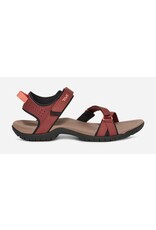 TEVA WOMEN'S VERRA-MAHOGANY/BLOOMING DAHLIA