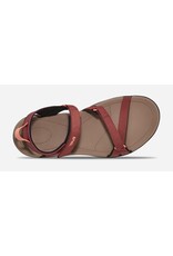 TEVA WOMEN'S VERRA-MAHOGANY/BLOOMING DAHLIA