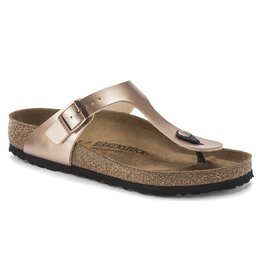 BIRKENSTOCK GIZEH BIRKO-FLOR-METALLIC COPPER