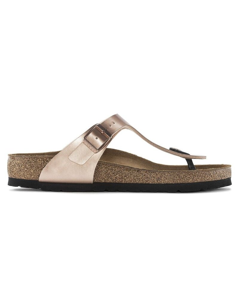 BIRKENSTOCK GIZEH BIRKO-FLOR-METALLIC COPPER