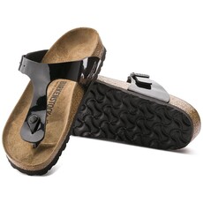 BIRKENSTOCK GIZEH PATENT BIRKO-FLOR-BLACK