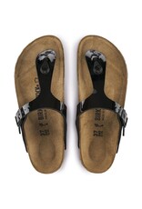 BIRKENSTOCK GIZEH PATENT BIRKO-FLOR-BLACK