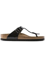 BIRKENSTOCK GIZEH PATENT BIRKO-FLOR-BLACK