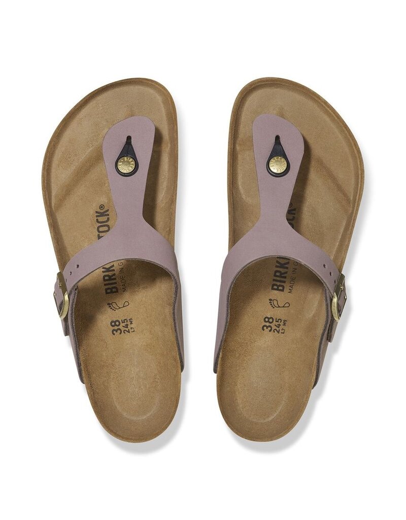 BIRKENSTOCK GIZEH NUBUCK-FADED PURPLE