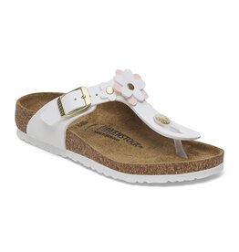 BIRKENSTOCK GIZEH KIDS FLOWERS BIRKO-FLOR-WHITE