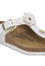 BIRKENSTOCK GIZEH KIDS FLOWERS BIRKO-FLOR-WHITE