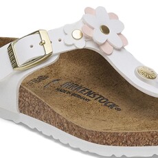 BIRKENSTOCK GIZEH KIDS FLOWERS BIRKO-FLOR-WHITE