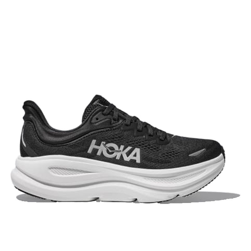 HOKA ONE ONE WOMEN'S BONDI 9-BLACK/WHITE