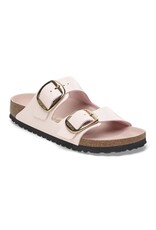 BIRKENSTOCK ARIZONA BIG BUCKLE HIGH SHINE LEATHER-LIGHT ROSE