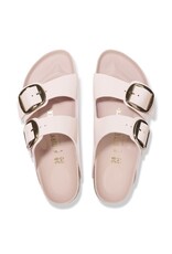 BIRKENSTOCK ARIZONA BIG BUCKLE HIGH SHINE LEATHER-LIGHT ROSE