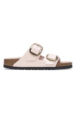 BIRKENSTOCK ARIZONA BIG BUCKLE HIGH SHINE LEATHER-LIGHT ROSE