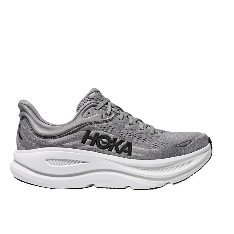HOKA ONE ONE MEN'S BONDI 9-GALACTIC GREY/STELLAR GREY