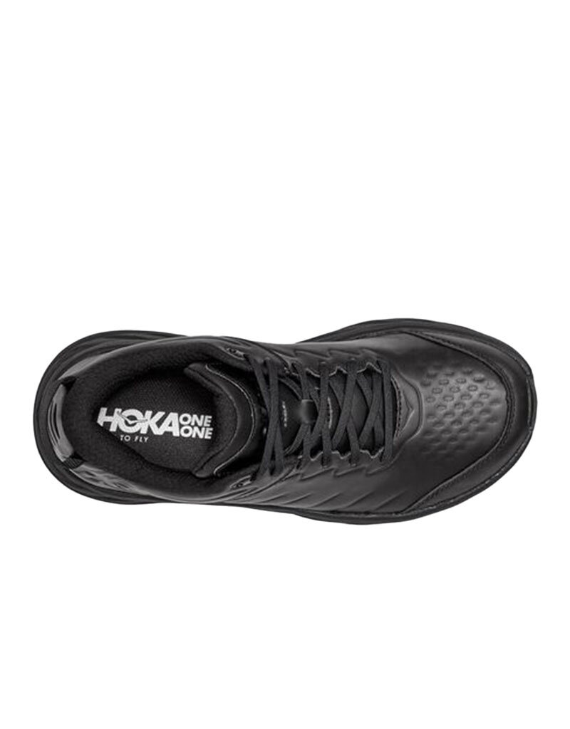 HOKA ONE ONE MEN'S BONDI SLIP-RESISTANT-BLACK / BLACK