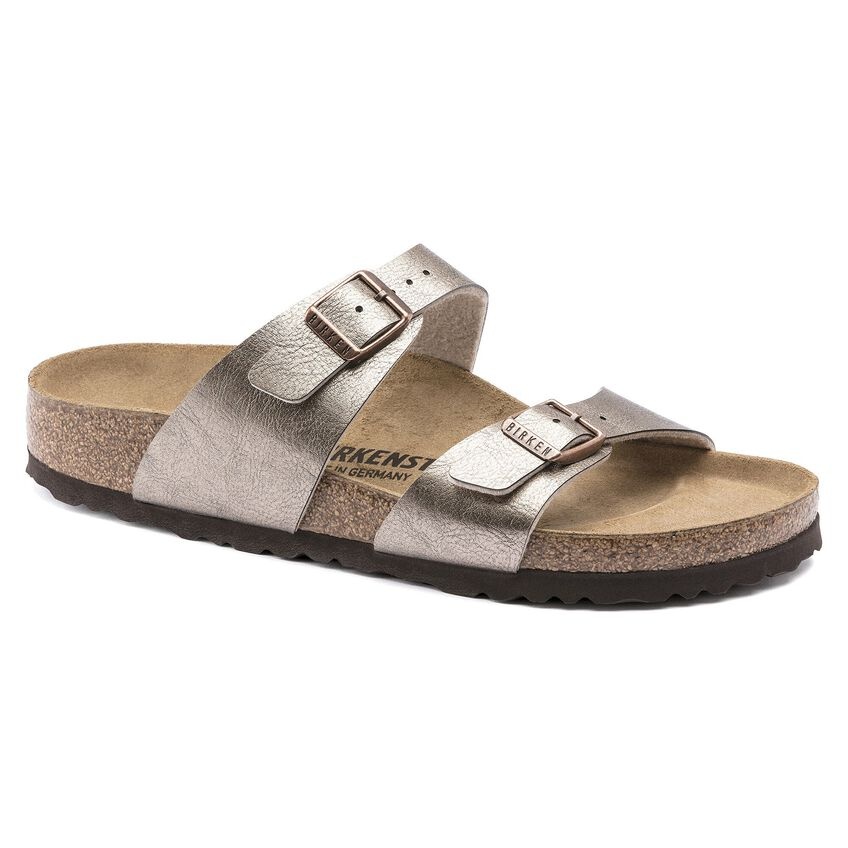 BIRKENSTOCK WOMEN'S SYDNEY BIRKO-FLOR-GRACEFUL TAUPE