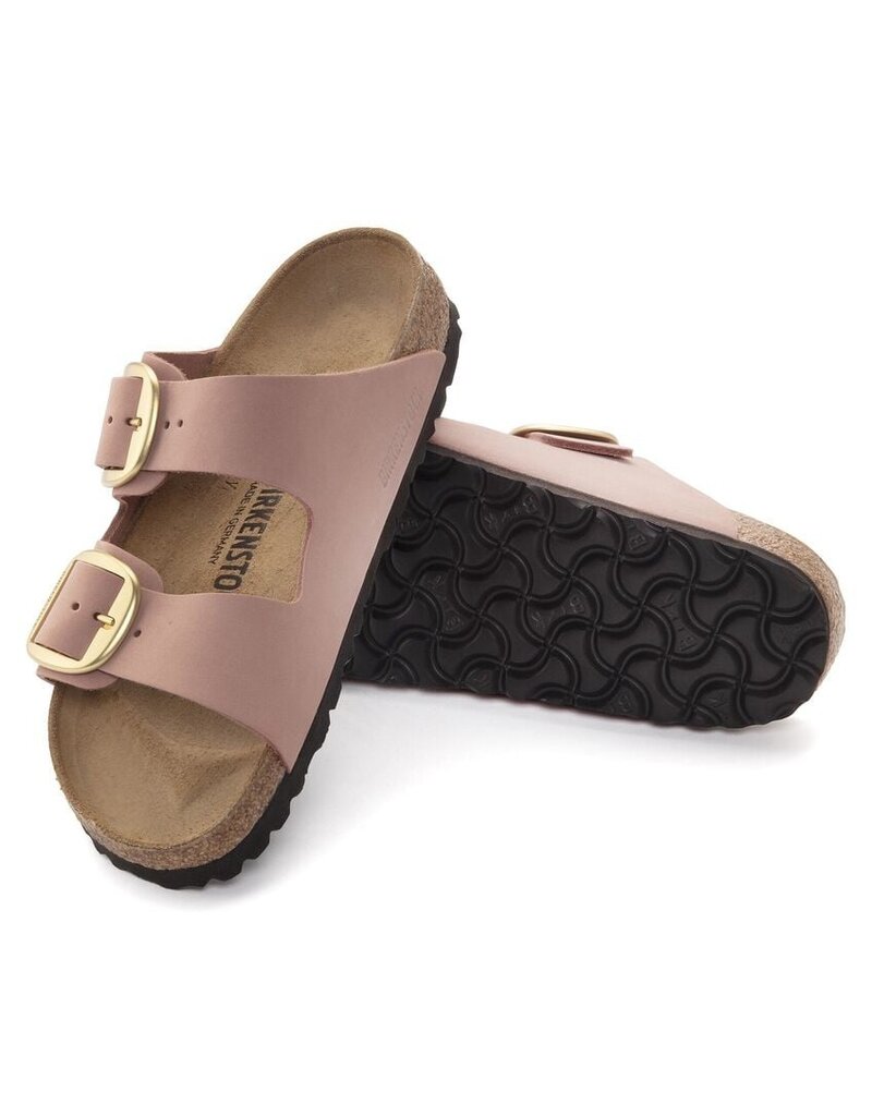 BIRKENSTOCK ARIZONA BIG BUCKLE OLD ROSE NUBUCK
