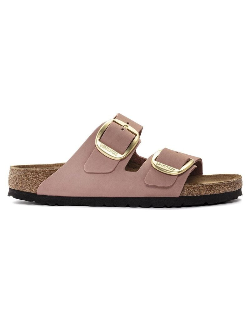 BIRKENSTOCK ARIZONA BIG BUCKLE OLD ROSE NUBUCK