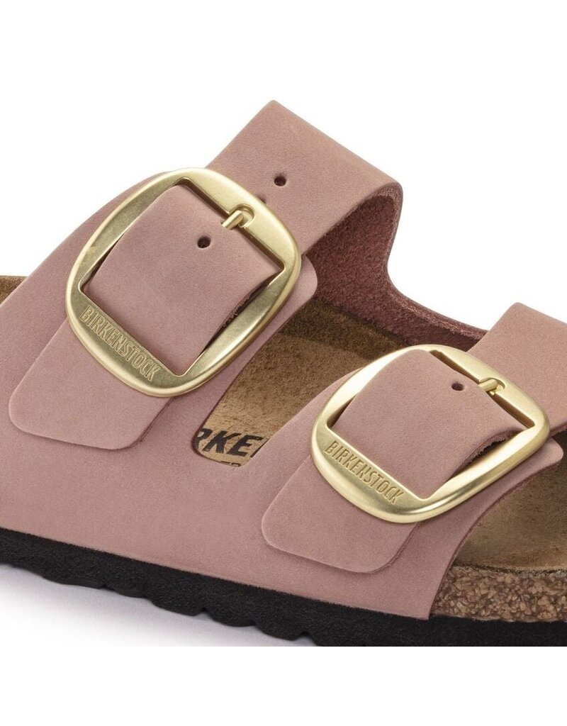 BIRKENSTOCK ARIZONA BIG BUCKLE OLD ROSE NUBUCK