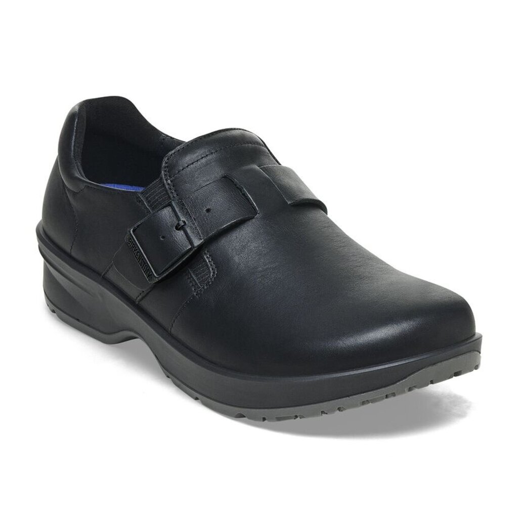 BIRKENSTOCK CARIS PRO-BLACK LEATHER