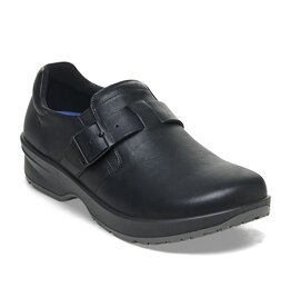 BIRKENSTOCK CARIS PRO-BLACK LEATHER