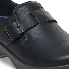 BIRKENSTOCK CARIS PRO-BLACK LEATHER