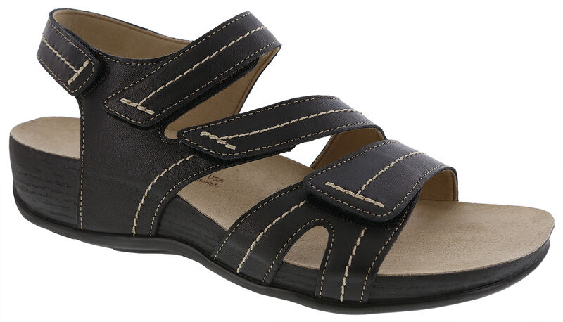 SAS SHOES WOMEN'S SWERVE-BLACK