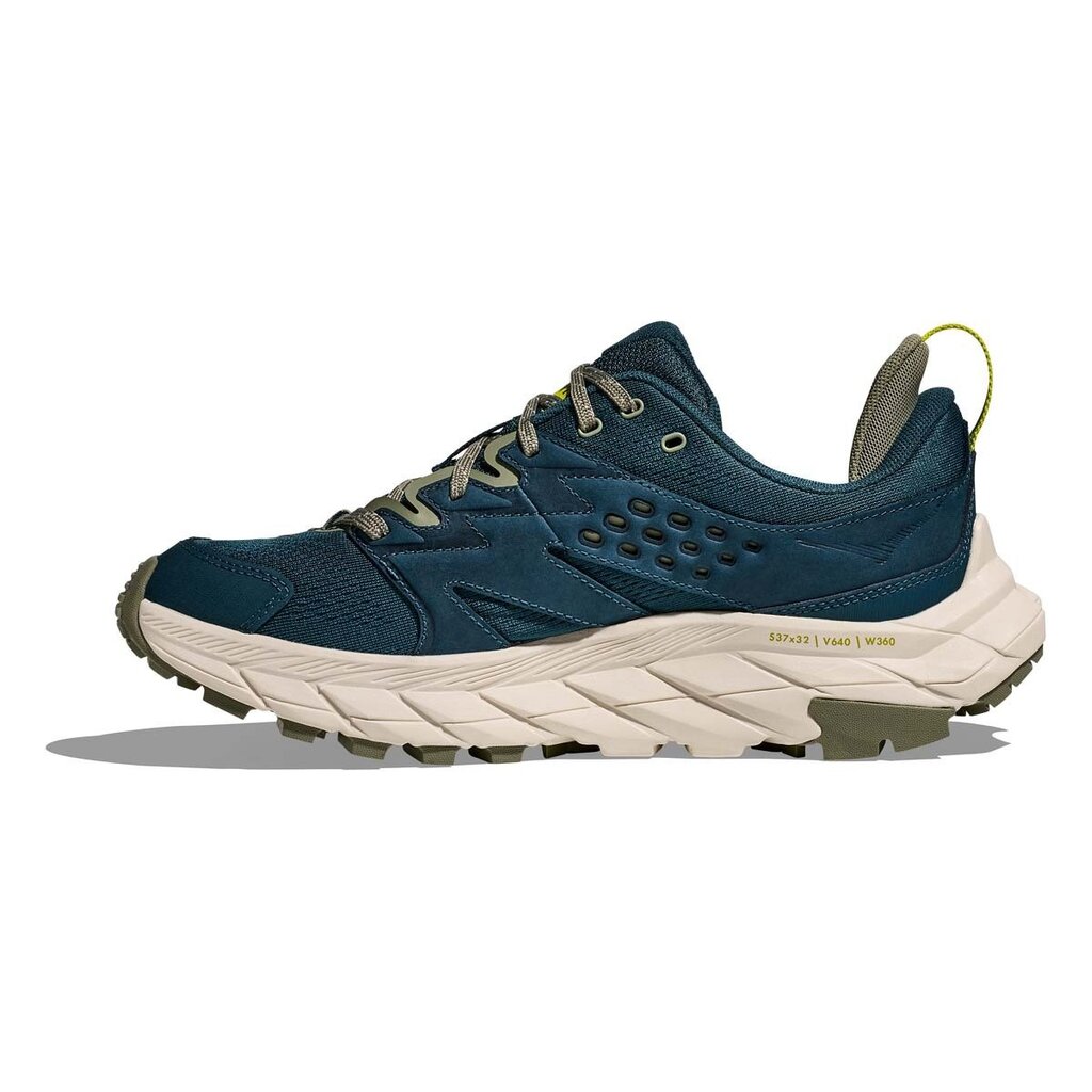 HOKA ONE ONE MEN'S ANACAPA BREEZE LOW-BLUE TWILIGHT/OAT MILK