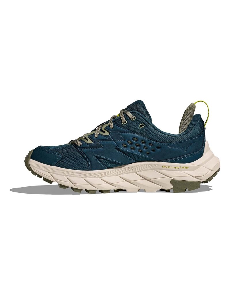 HOKA ONE ONE MEN'S ANACAPA BREEZE LOW-BLUE TWILIGHT/OAT MILK