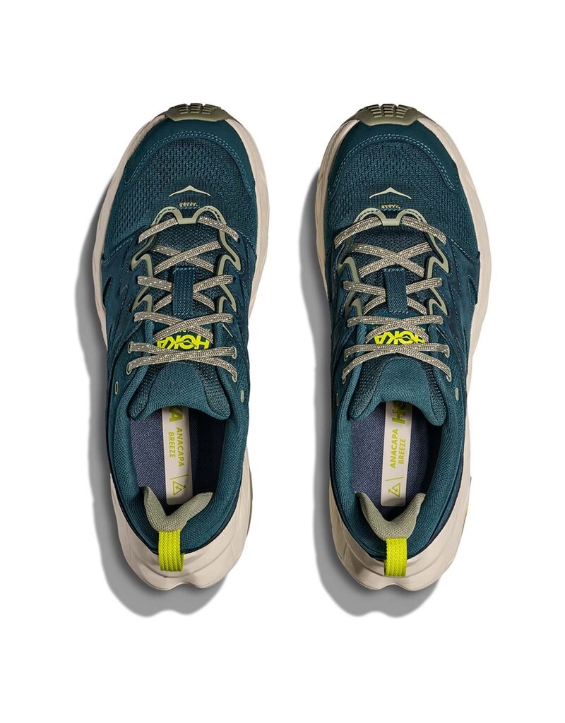 HOKA ONE ONE MEN'S ANACAPA BREEZE LOW-BLUE TWILIGHT/OAT MILK