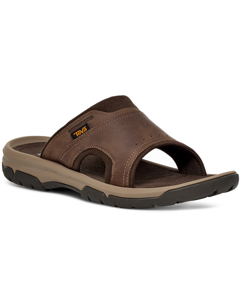 TEVA MEN'S LANGDON SLIDE-WALNUT