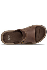 TEVA MEN'S LANGDON SLIDE-WALNUT
