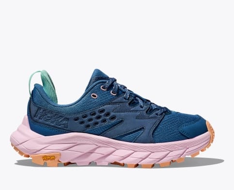 HOKA ONE ONE WOMEN'S ANACAPA BREEZE LOW-FOGGY NIGHT/PALE ROSE