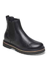 BIRKENSTOCK HIGHWOOD DEEP BLUE LEATHER-BLACK