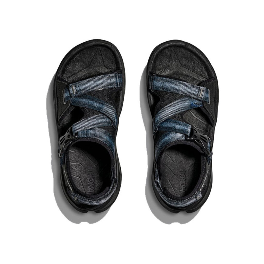 HOKA ONE ONE MEN'S INFINI HIKE TC SANDAL-BLACK/BLACK