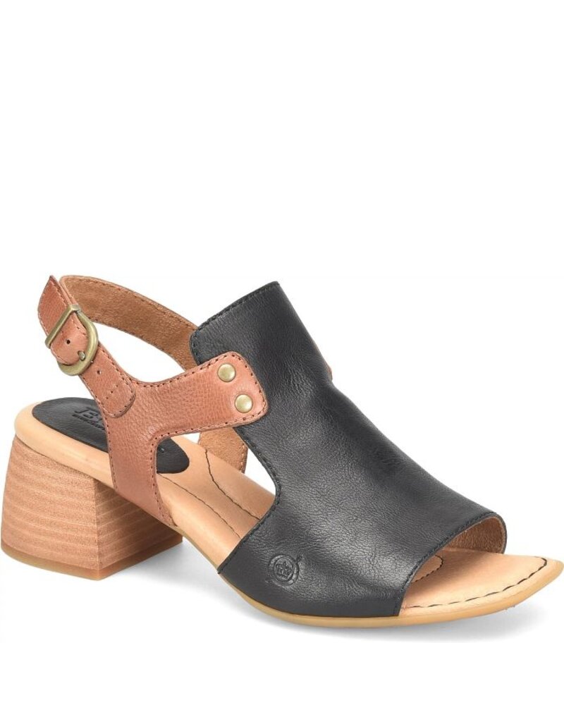 BORN WOMEN'S SYLVIE-BLACK/BROWN