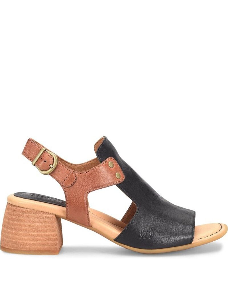 BORN WOMEN'S SYLVIE-BLACK/BROWN