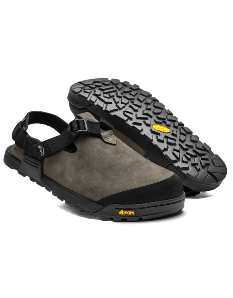 BEDROCK MOUNTAIN CLOG DRIFTWOOD GRAY NUBUCK