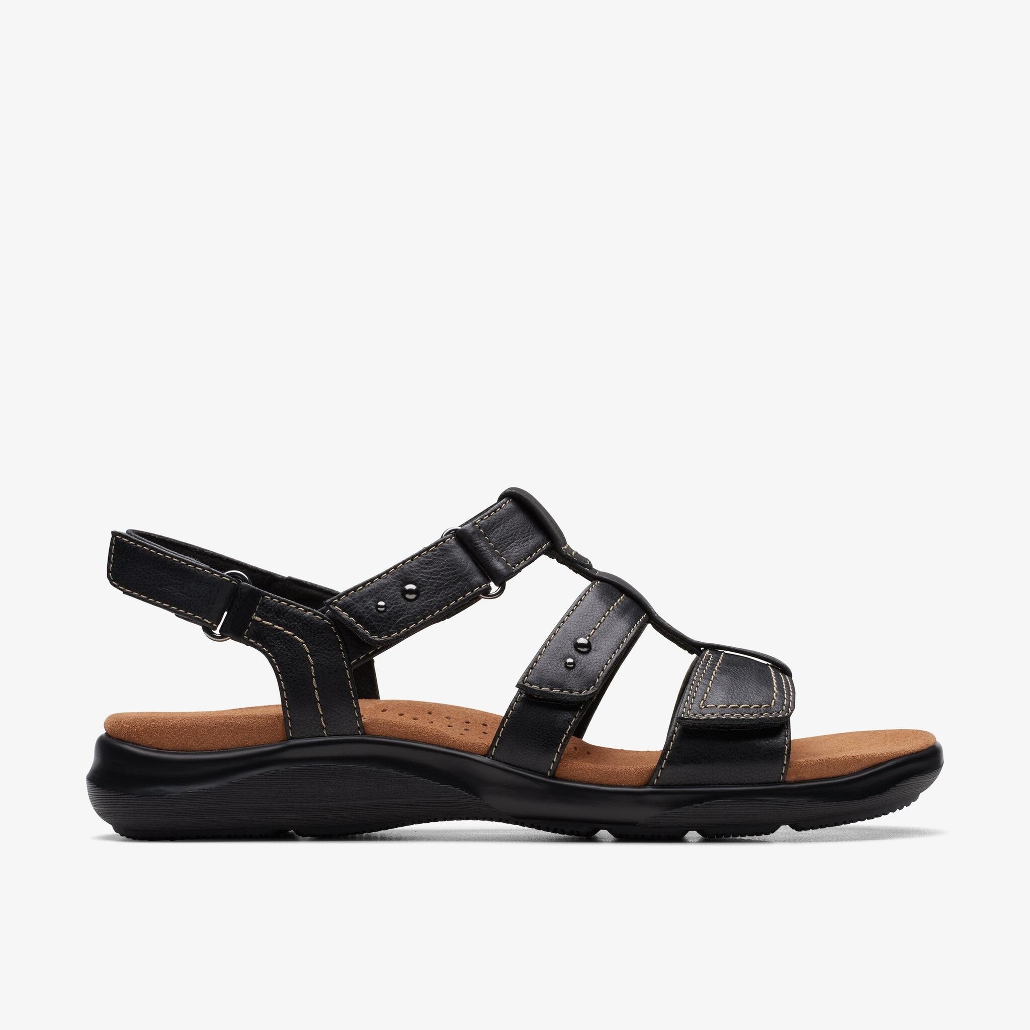CLARKS WOMEN'S KITLY STEP-BLACK/BLACK