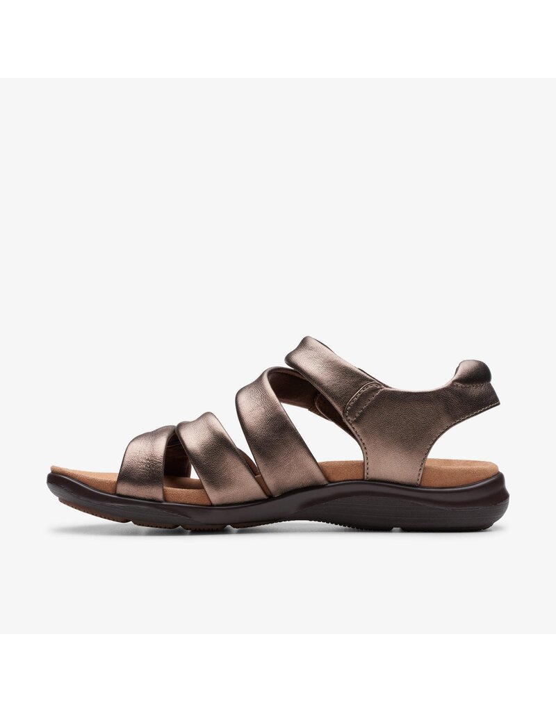 CLARKS WOMEN'S KITLY AVE LEATHER-BRONZE