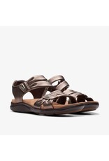CLARKS WOMEN'S KITLY AVE LEATHER-BRONZE