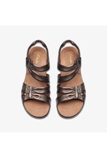 CLARKS WOMEN'S KITLY AVE LEATHER-BRONZE