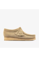 CLARKS WOMEN'S WALLABEE-MAPLE SUEDE