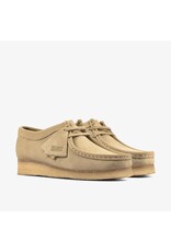 CLARKS WOMEN'S WALLABEE-MAPLE SUEDE