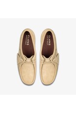 CLARKS WOMEN'S WALLABEE-MAPLE SUEDE