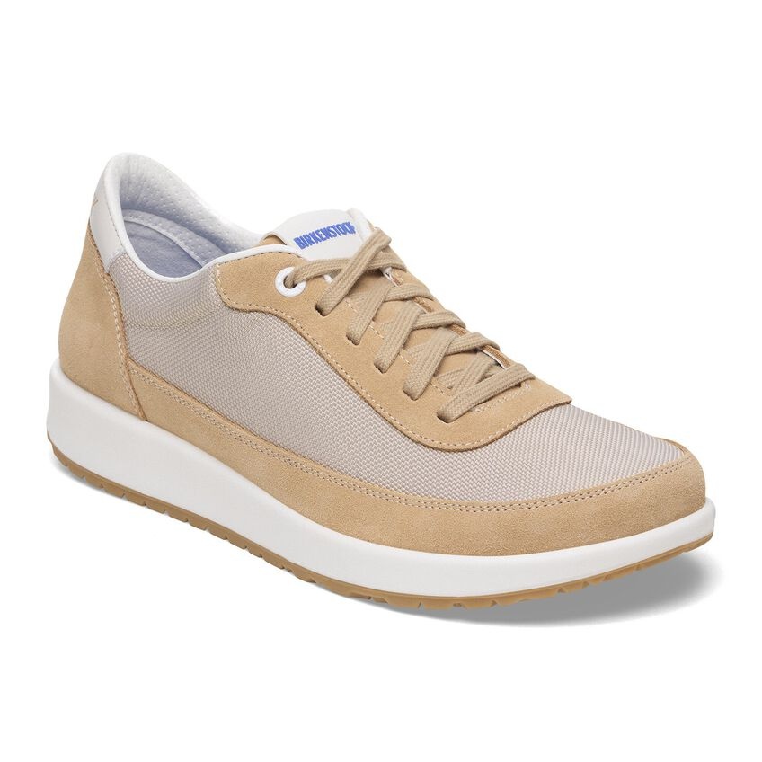BIRKENSTOCK HONNEF CITY SUEDE/TEXTILE-NEW BEIGE/SANDCASTLE