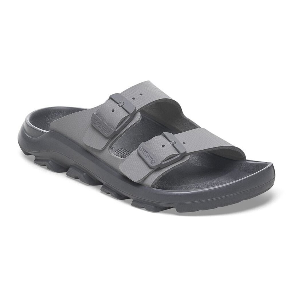 BIRKENSTOCK MOGAMI TERRA SLIDE APEX BIRKO FLOR-WHALE GRAY | BEND SHOE CO