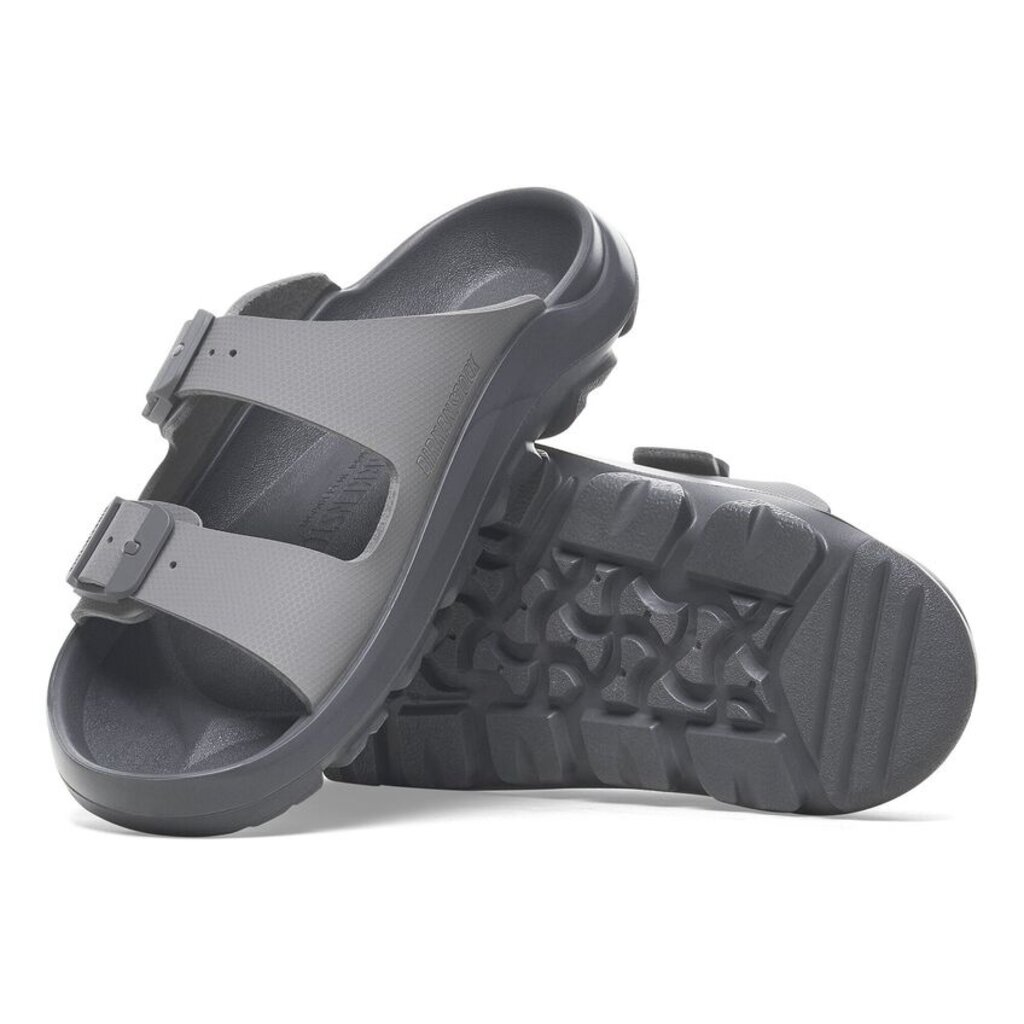 BIRKENSTOCK MOGAMI TERRA SLIDE APEX BIRKO FLOR-WHALE GRAY | BEND SHOE CO