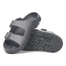 BIRKENSTOCK MOGAMI TERRA SLIDE APEX BIRKO FLOR-WHALE GRAY | BEND SHOE CO