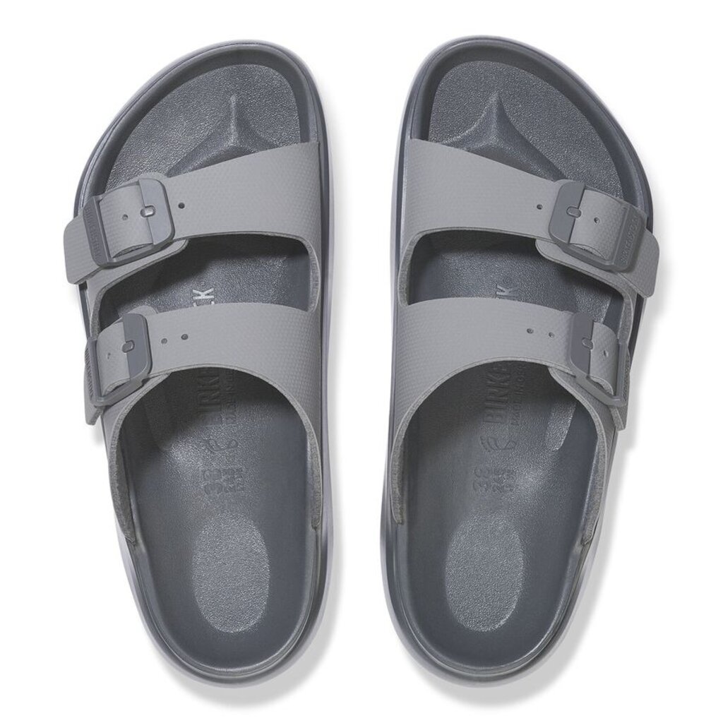 BIRKENSTOCK MOGAMI TERRA SLIDE APEX BIRKO FLOR-WHALE GRAY | BEND SHOE CO