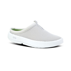 OOFOS WOMEN'S OOCOOZIE SPORT MULE-WHITE/GRAY