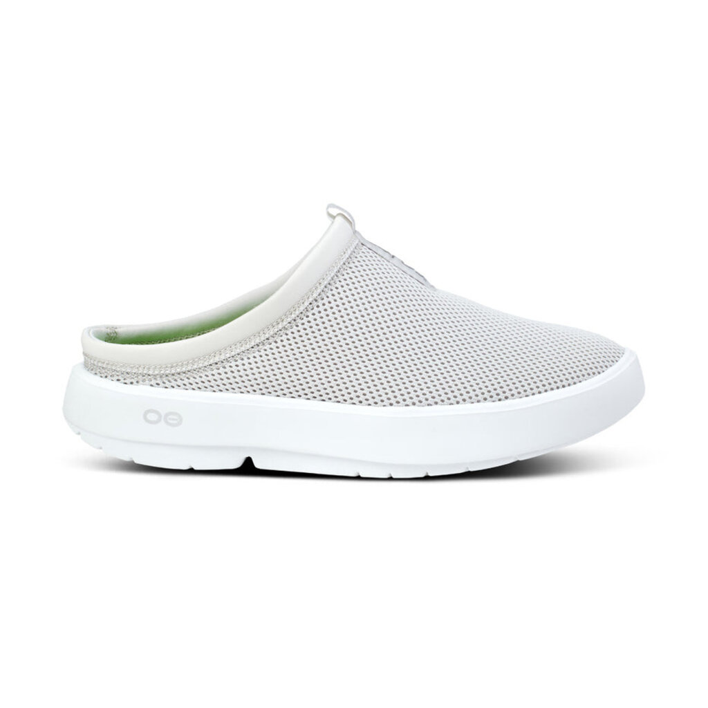 OOFOS WOMEN'S OOCOOZIE SPORT MULE-WHITE/GRAY